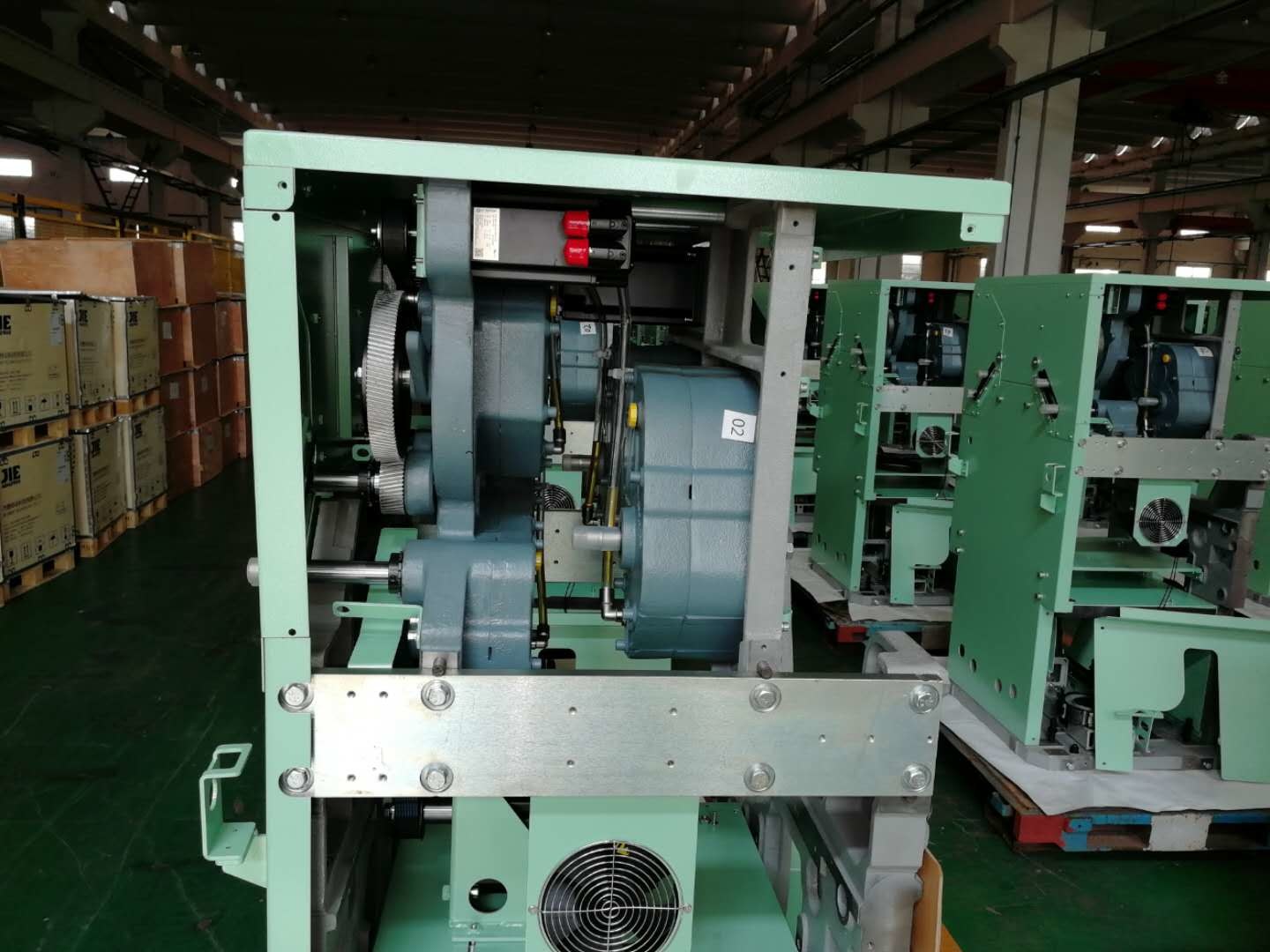 Blended Yarn / Cotton Spinning Machinery High Yield Top-Notch Components