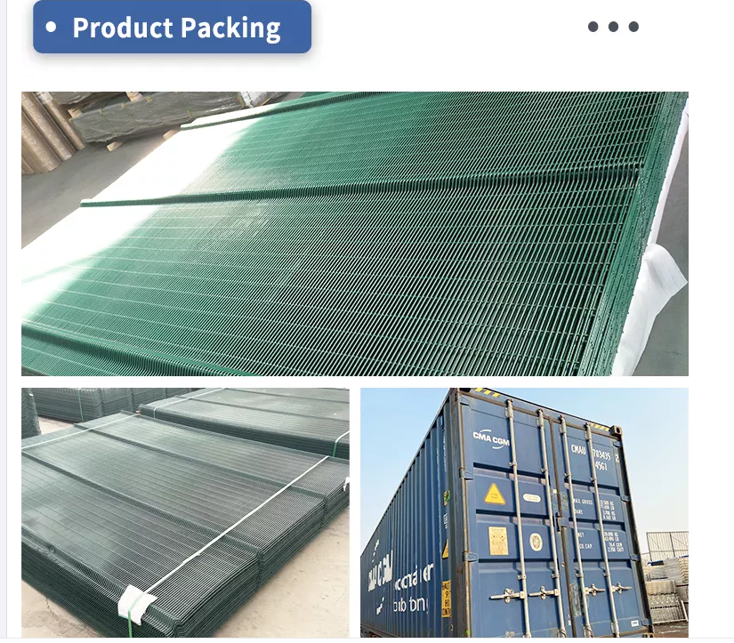 PVC Coated Galvanized 3D Curved Welded Wire Mesh Fence