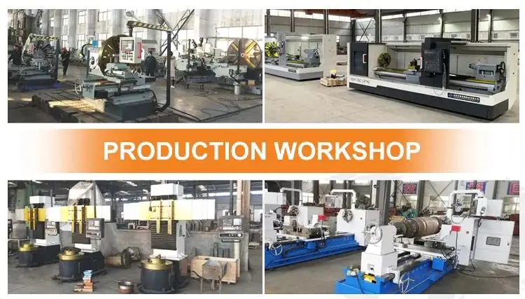 Hard Guideway Spindle Bore 52mm Horizontal Flat Bed Cnc Lathe Machine