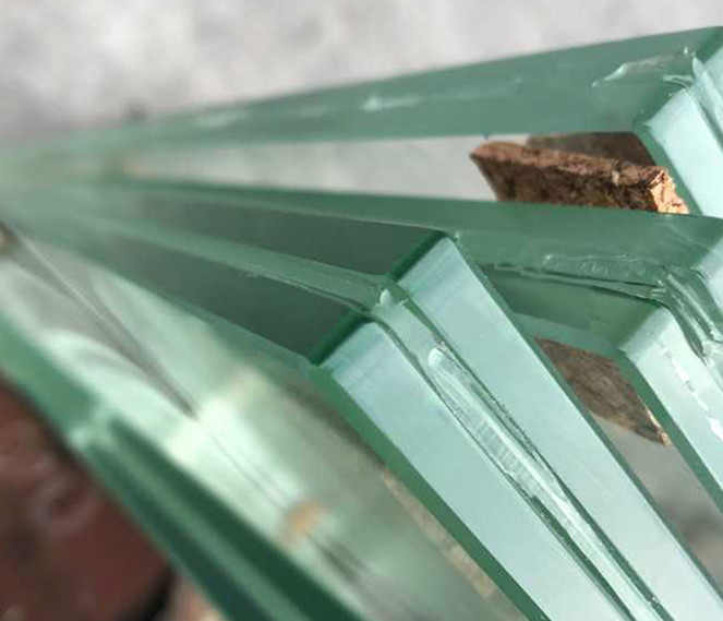 6.38-30.38mm Rectangle Tempered Laminated Glass With Customized Sizes