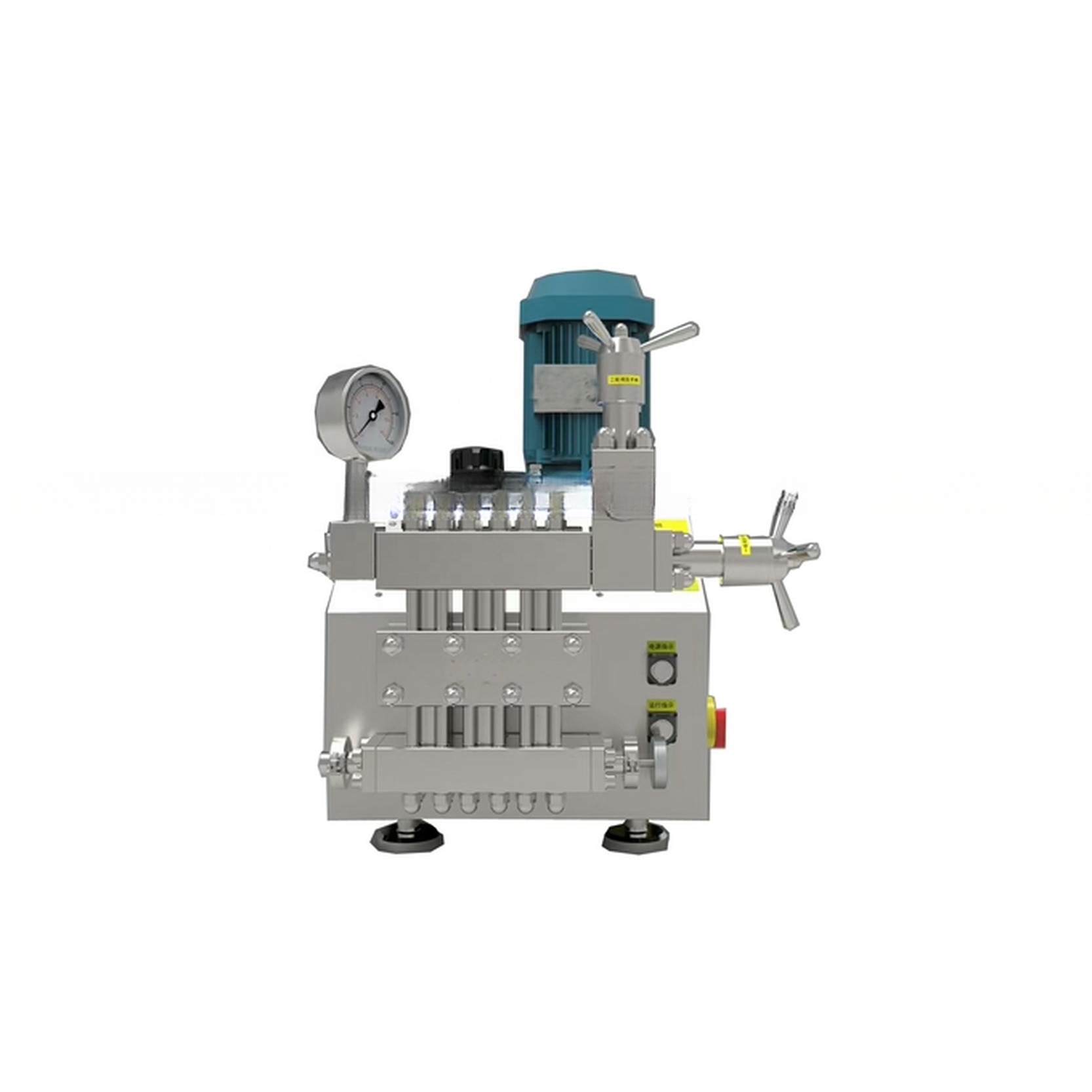 Customized Capacity 25L/H Milk Homogenizer for Processing Types and Milk in Laboratory