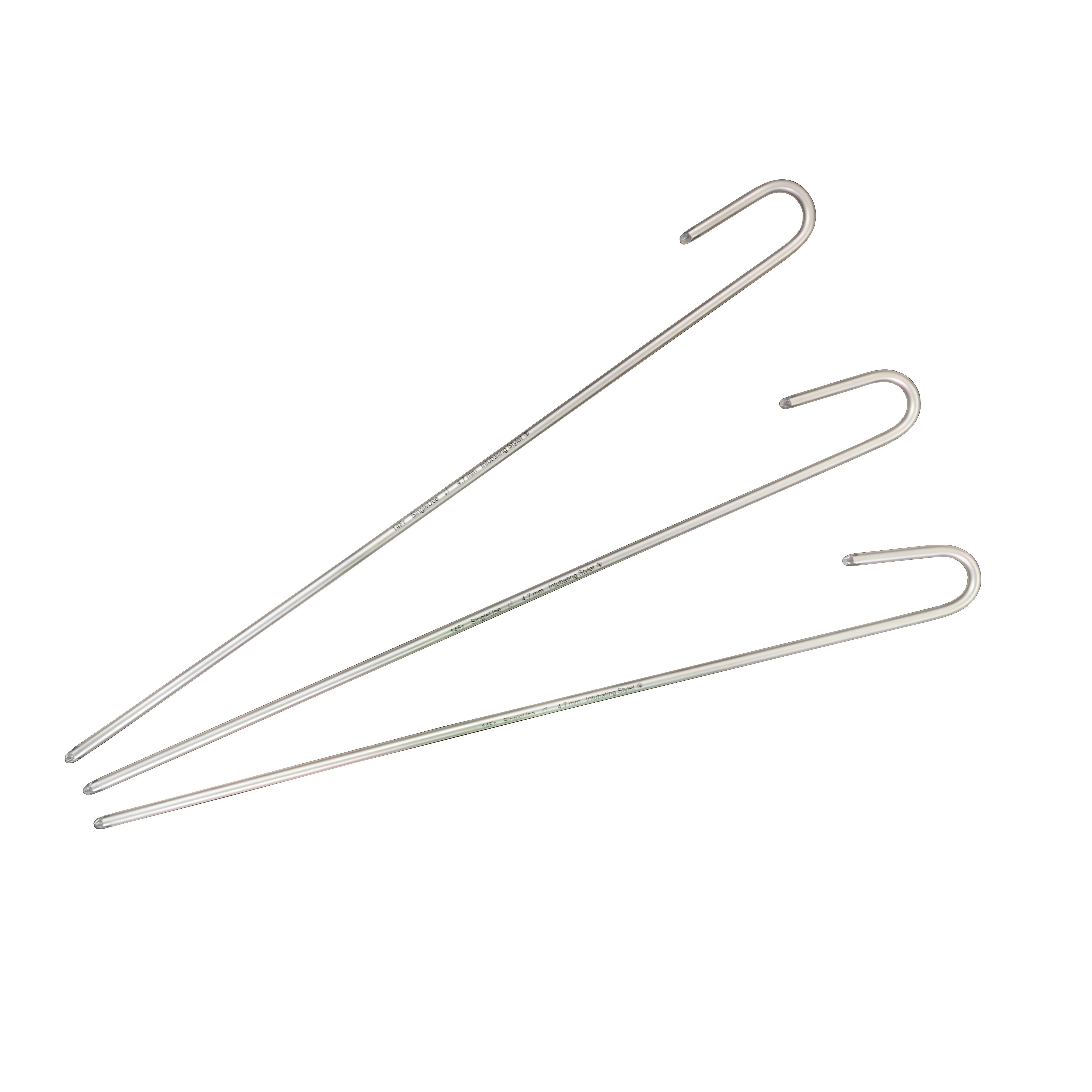 Disposable Endotracheal Tube Intubation Stylet with Malleable Aluminium