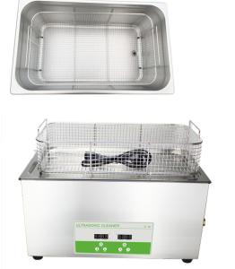 China Dual Frequency Ultrasonic Surgical Instrument Cleaner , Medical Ultrasonic Cleaner 22L wholesale