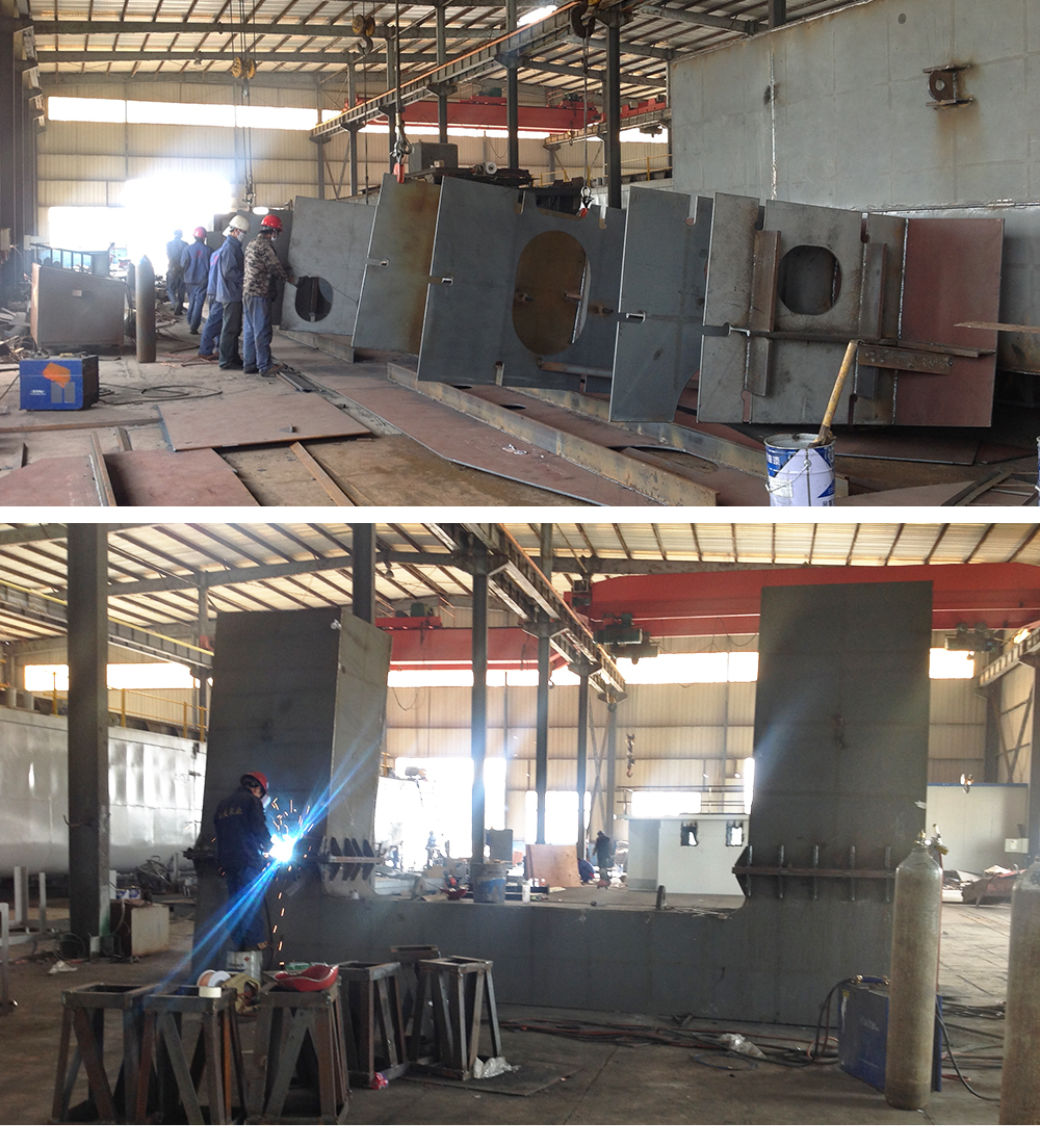 JMD650 6000m3 Cutter Dredging Ship under production