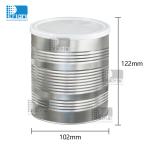 Round Food Safe Metal Tins Metal Tinplate Food Tin Packaging
