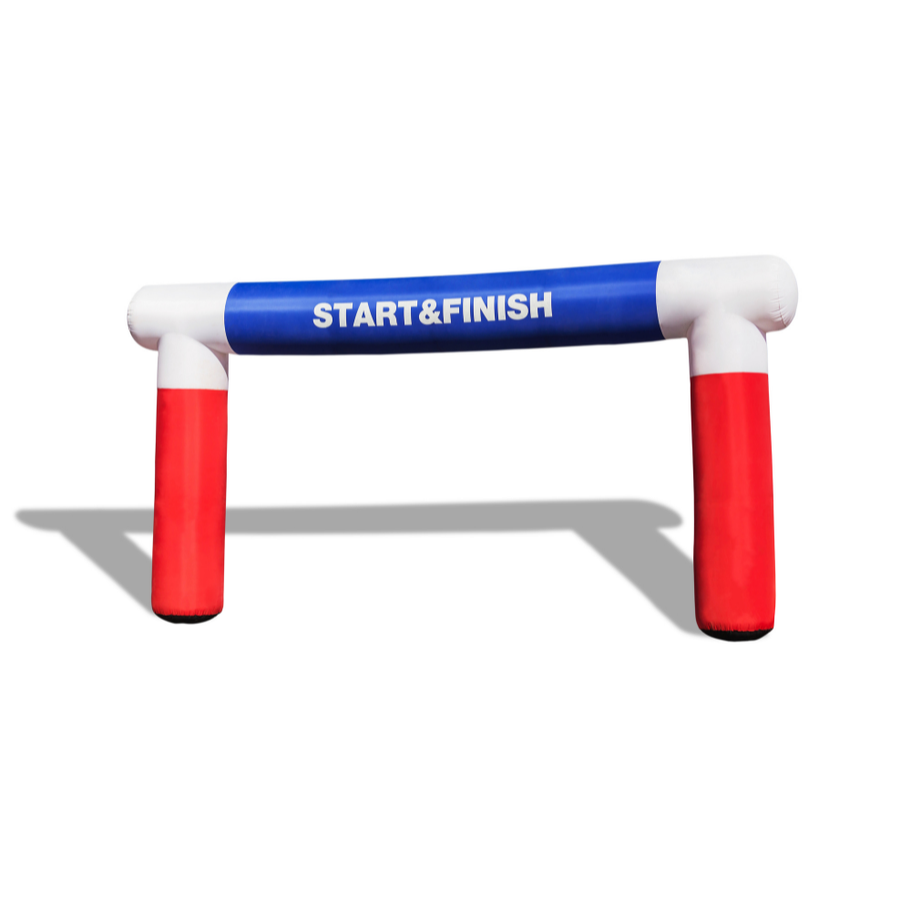 Oxford Inflatable Finish Arch Waterproof inflatable rainbow arch