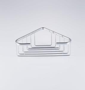 China Wall Soap Dish Holder For Bathroom Chrome Finish Kitchen Sink wholesale