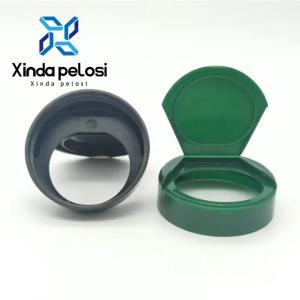 China Plastic Flip Top Caps Manufacturer Pressed Compact Beauty Plastic Setting Powder Case wholesale