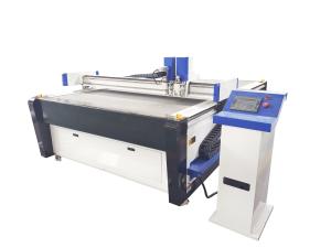 China AC380V Oscillating Cutting Machine 50HZ 1625 Automatic Leather Cutting Machine wholesale