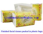 Hot Sealing 80 Bag / Min Tissue Paper Packaging Equipment
