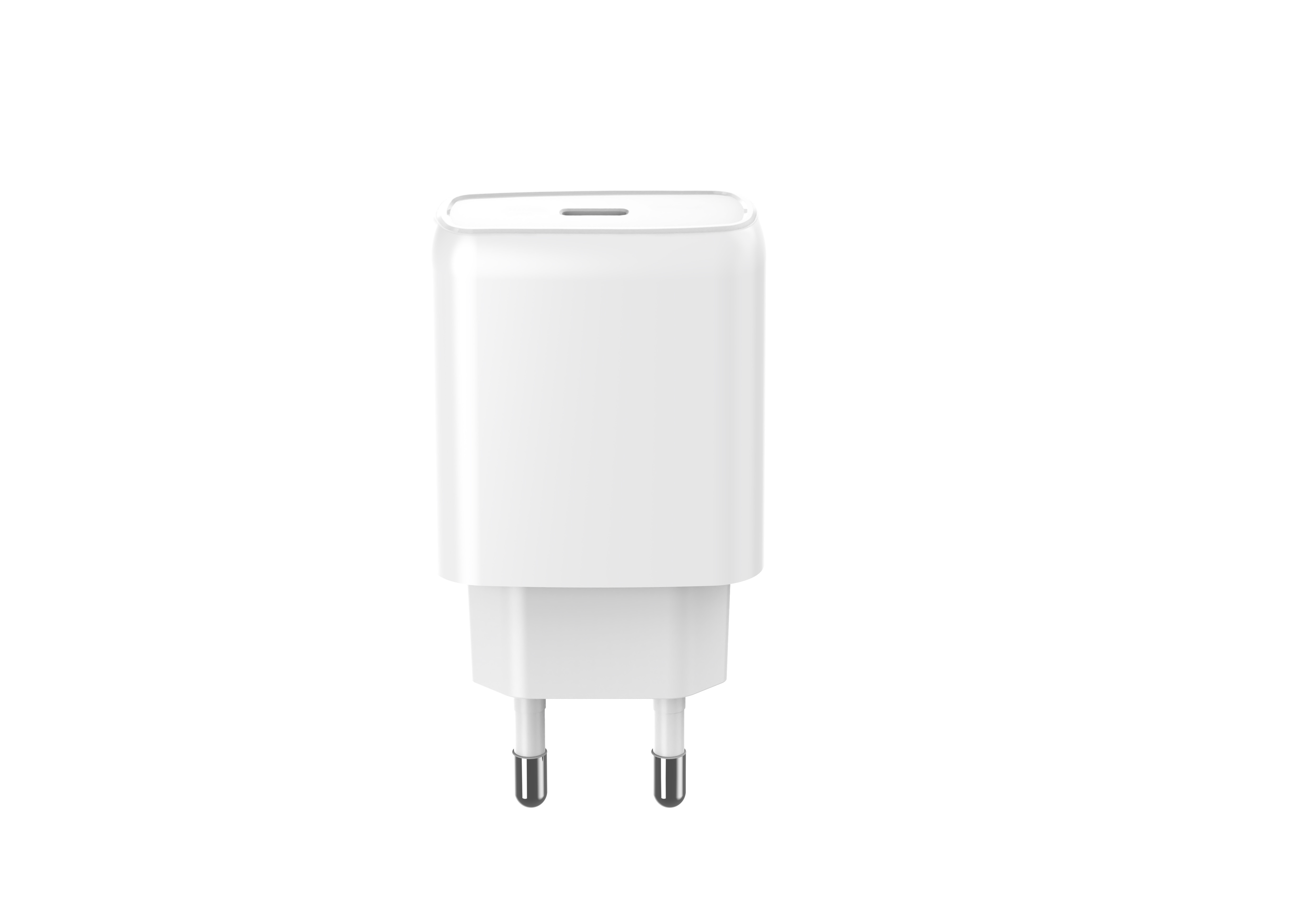20W EU plug GaN Quick Charging USB C Phone Charger Adapter Wall Charger Customized