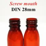100ml 120ml 150ml Brown Plastic Medicine Bottle Pet Empty Round Oral Liquid Pet