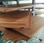 Walnut kitchen cabinet,handleless kitchen cabinet,kitchen cabinets direct from
