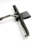 Chrome Polished Shower Glass Scraper / Window Wiper Squeegee Easy Insallation
