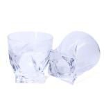 Handmade Engraved Stemless Wine Glasses Glassware Liquor Cup Twist