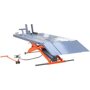 China Scissor Pneumatic 1000lbs CE Motorcycle Lift Bench wholesale