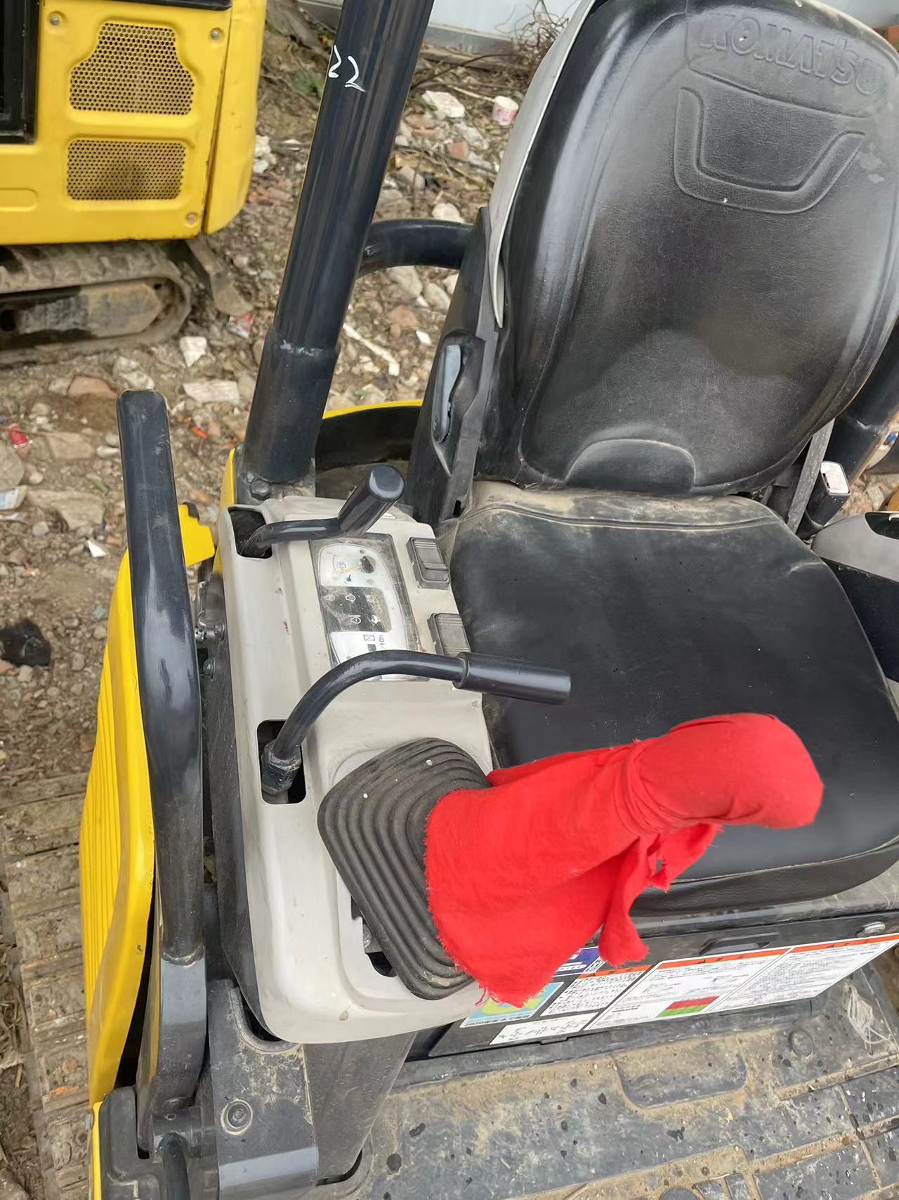 Used mini excavator Komatsu PC18 small digger used machinery mini excavator used second hand digger for sale