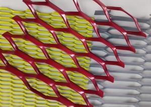 China Suspended 1060 3003 Aluminum Expanded Metal Mesh Ceiling Anodized Oxidation wholesale