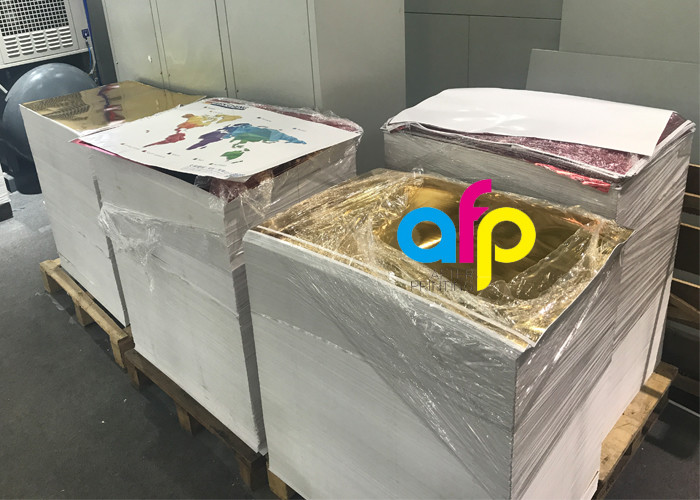 1 Inch Core Glossy Metalized Thermal Lamination Film BOPP / PET Material