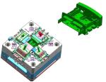 Steel Material Plastic Injection Molds In Automotive Industry Interior