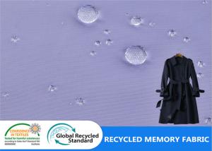 China 75D*150D Recycled PET Memory Fabric For Winter Jacket wholesale