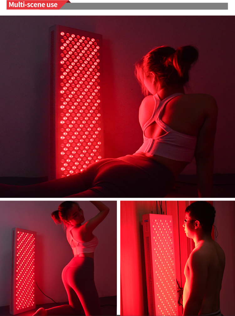 OEM 1500W LED Red Light Therapy Device High End Intelligent Timing Control Wrinkle Device