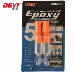 China 5MINS Clear Epoxy Resin Adhesive for Handicraft Strong and Durable CAS No. 61788-97-4 wholesale