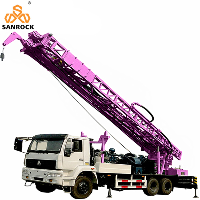Truck Mounted Water Well Drilling Rig Machine Borehole Deep Water Well Drilling Rig 1000m
