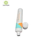 PP Empty Cosmetic Tubes , Glossy White Tube Packaging ISO Certification