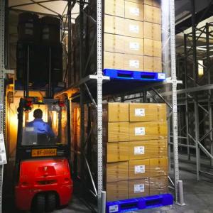 China Heavy Duty Drive Through Pallet Racking For Cold Storage ISO9001 Approved wholesale