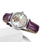 Boyear Ladies Luxury Automatic Mechanical Wrist Watch , Women's stainless steel