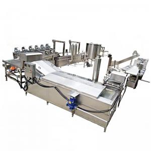 China SGS 19KW Frozen Vegetables Heat And Control Potato Chips Production Line wholesale