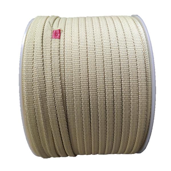 12 X 3mm Aramid Fiber Rope For Glass Tempering Furnace For Landglass Tempering