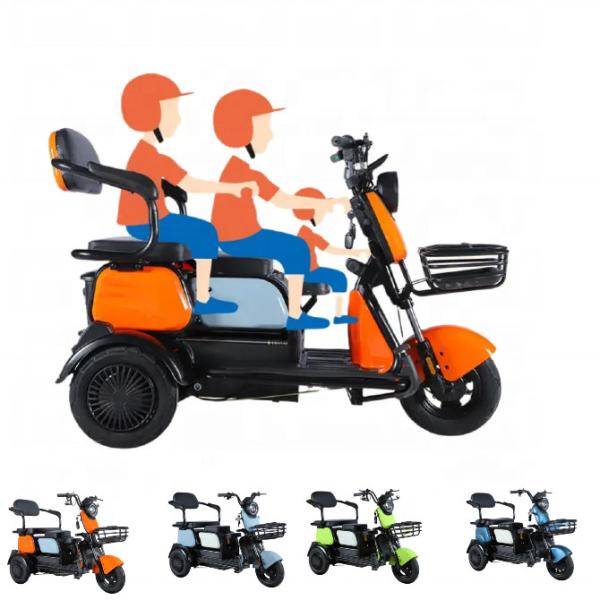 Adult Electric Tricycle Motorized Cargo Electric Bicycle Three Wheel Electric