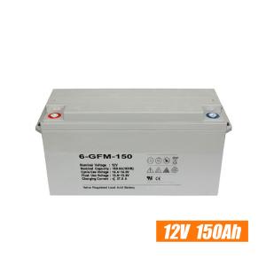 China ISO14001 Deep Cycle 150Ah Solar Lead Acid Battery wholesale