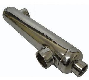 China Swimming Pool Stainless Steel 316L Tube &amp; Shell Heat Exchanger wholesale