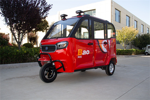 Liebao 63 People Electric Passenger Tricycle Road Legal Fully Enclosed Electric Tricycle