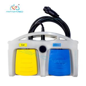 China Electrosurgical 2 Unit Double Pedal Medical Foot Switches Cut Coag With Remote wholesale