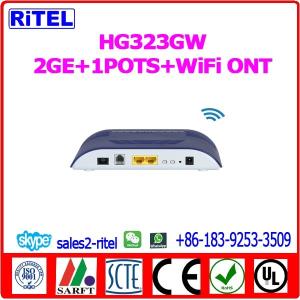 China HG323GW 2GE+1POTS+WiFi GPON ONT wholesale