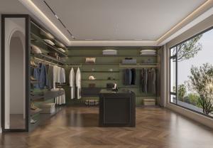 China Multifunctional Sustainable Stainless Steel Closet For Modern Luxury Home wholesale