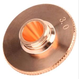China Chrome / Copper Single Layer Nozzle For Laser Cutting Machine wholesale