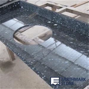 China Emerald Pearl Granite Vanity Top wholesale