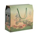 Brown Strong Single Wall Corrugated Box Fruits Packaging With Artwork Printing