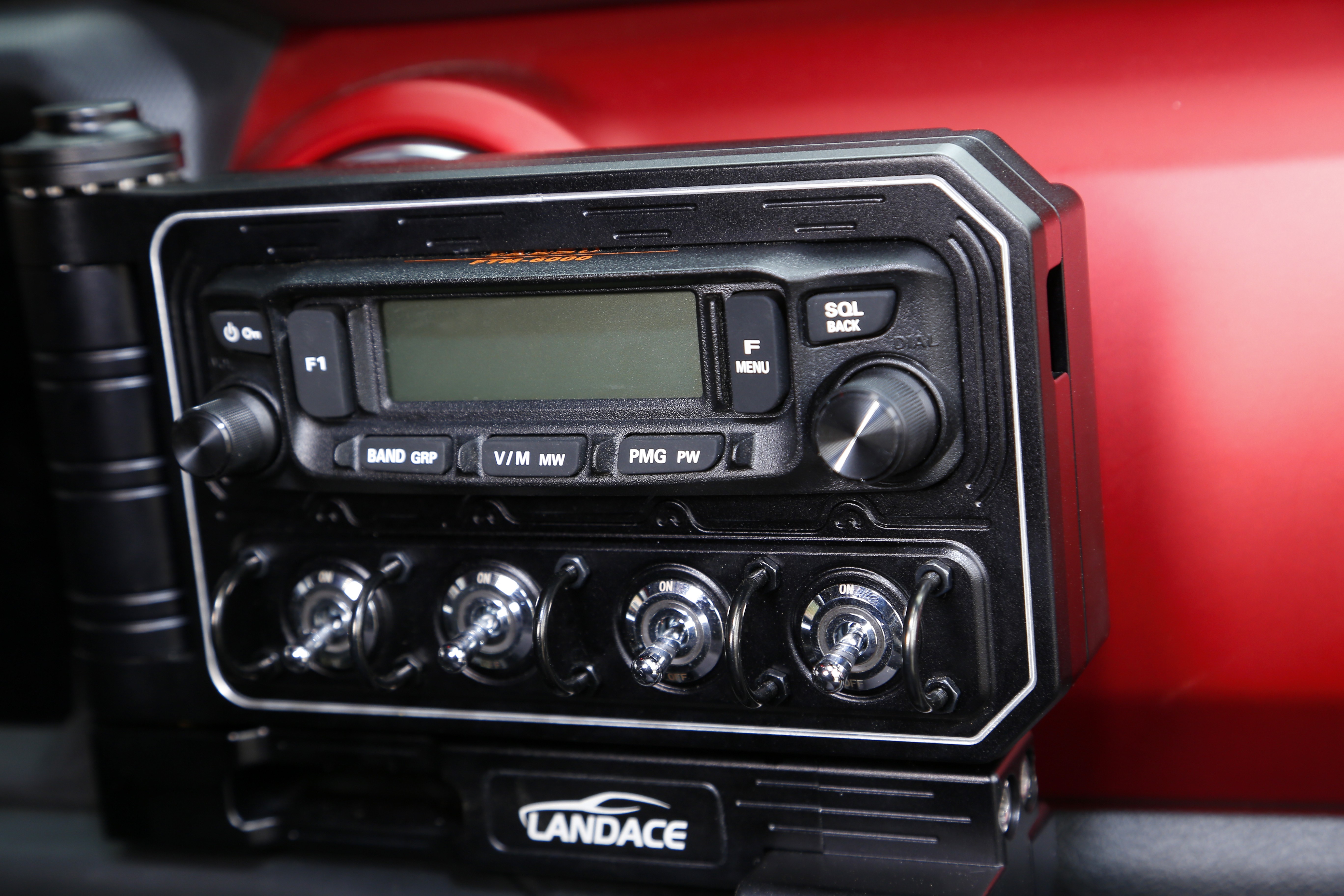Hard Anodizing Aluminum Alloy Toggle Switches for Jeep Wrangler Exterior Accessories