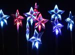 LED Pentacle Lights Outdoor Low Pressure Waterproof Star Lawn Decoration