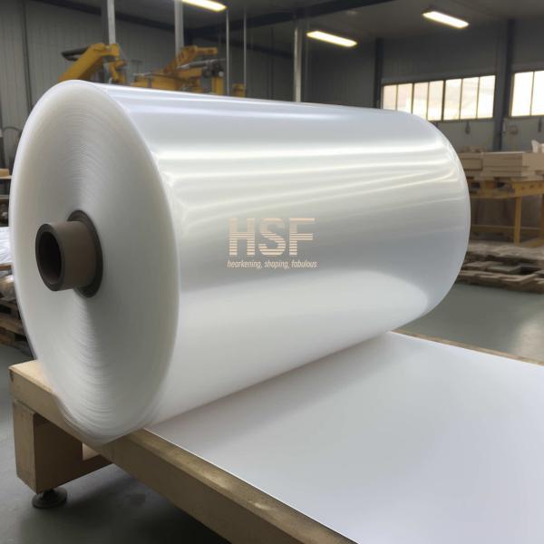 50 micron opaque white cast polypropylene films for packaging, medical products,