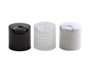 China Transparent Clear Flip Top Dispensing Caps Chemical Resistant wholesale