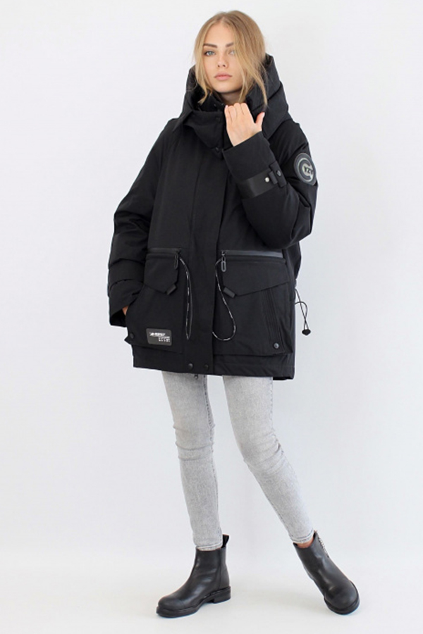 FODARLLOY New Winter Padded Coats Women Cotton Wadded Jacket Medium Long Parkas Thick Warm Hooded Quilt Snow Outwear