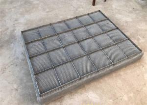 China Chemical Industry Wire Mesh Mist Eliminator 80kg/M3 Density Antirust wholesale