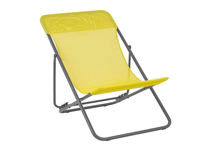 Multicolor Swing Camping Foldable Chair Three Position Patio Folding Sling Chair